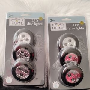 Complete Home LED Disc Lights 6Pack